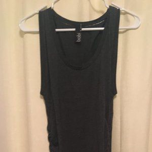 Medium bobi Gray Midi Fitted Dress
